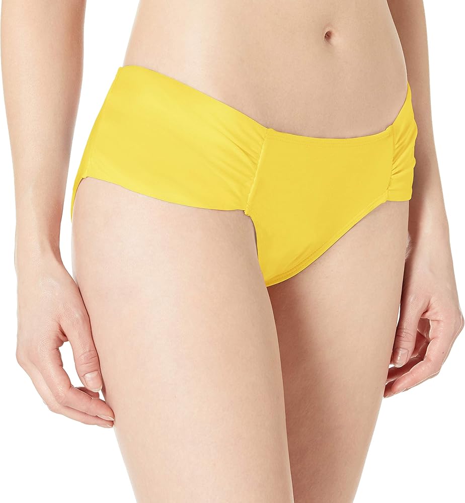 RACHEL Rachel Roy Women's Standard Rusched Side Swim Bottom