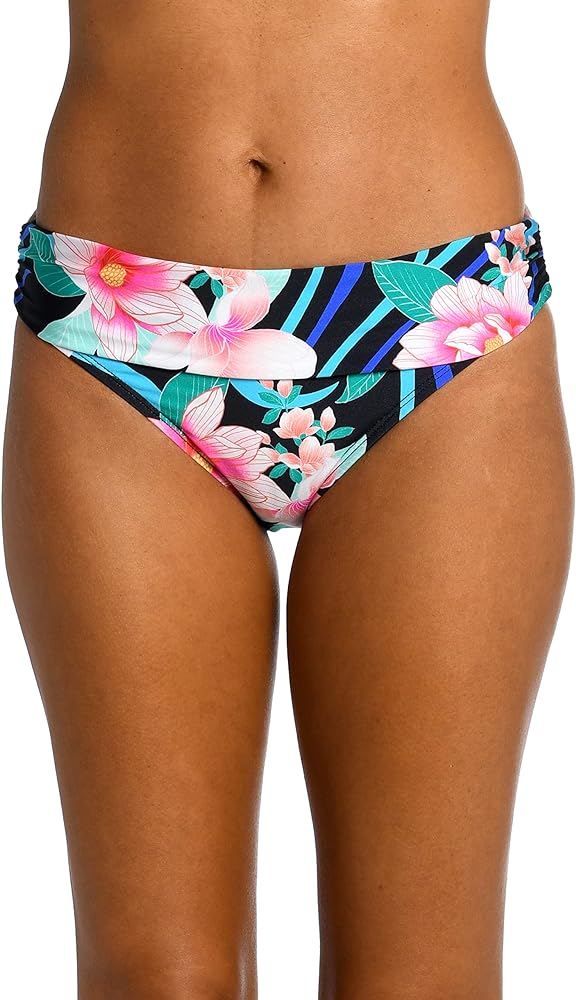 La Blanca Women's Banded Hipster Bikini Swimsuit Bottom