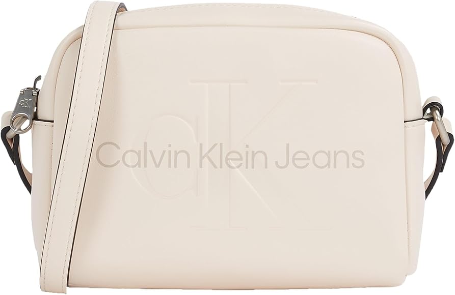 Calvin Klein Jeans Sculpted Camera Bag18 Mono K60k612220, Bolso Cruzado para Mujer, Talla única