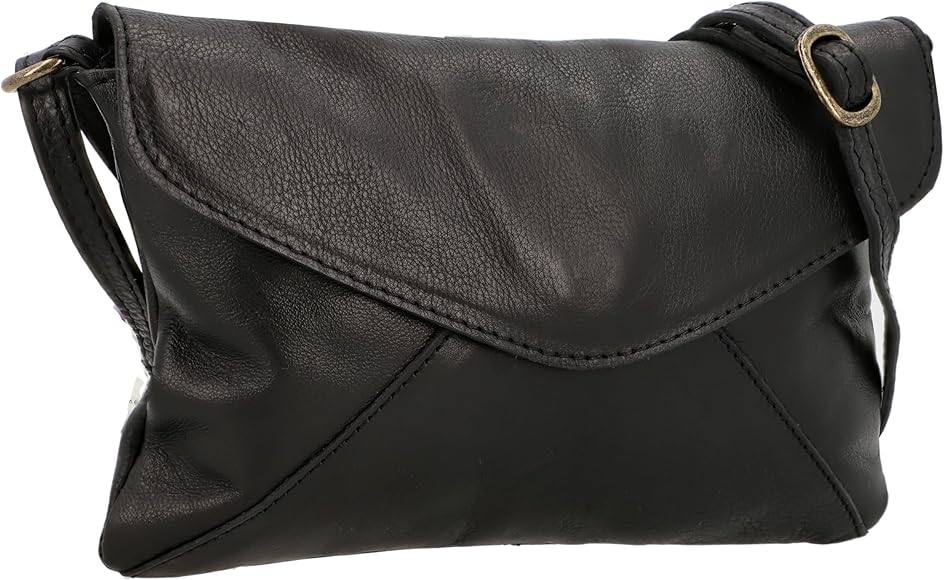 Bolso Bandolera Gusti Cuero Studio Karisma Bolso de Mano Mujer Negro GL_2H83-48-6