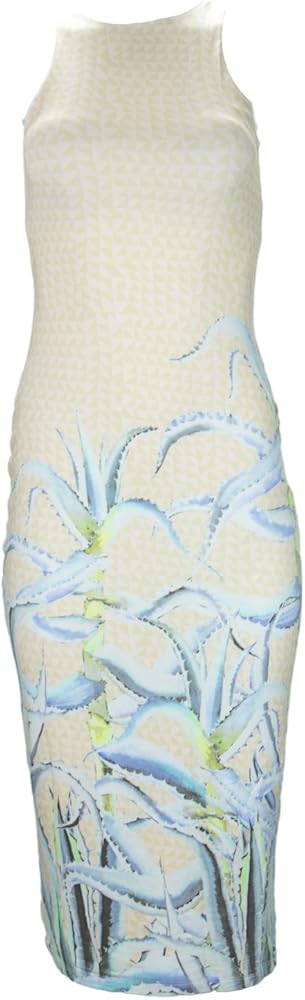 Mara Hoffman Fitted Midi Cover-up Dress X-Small Pastel Pink