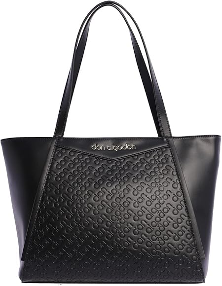 DON ALGODON Bolso de Mujer Shopper Ariadna, 32cm(Ancho) x 14cm(Fondo) x 26cm(Alto)