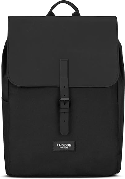 LARKSON Mochila Mujer & Hombre - IDA - Bolso Mochila Moderna - Compartimento Portátil 13 Pulgadas - Para Trabajo, Ciudad, Universidad - Repelente al agua