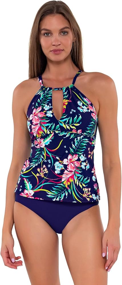 Sunsets Mia Tankini Women's Swimsuit Top with Removable Cups (Bottom Not Included)