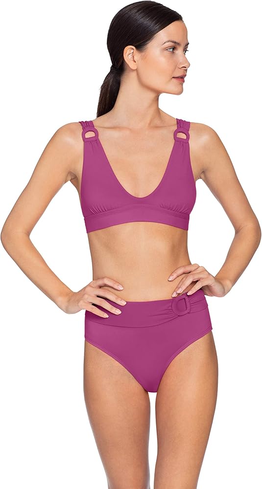 Robin Piccone Women's Kate High Rise Bikini Bottom