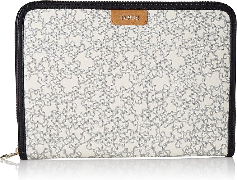 Tous Beige, PORTADOCUMENTOS K Mini Negro para Mujer, Mediano