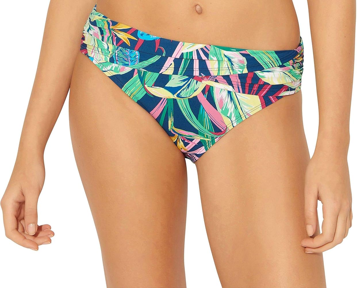 Bleu Rod Beattie Women's It's A Jungle Out There Banded Hipster Bikini Bottom