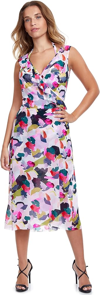 Profile by Gottex Women's Canvas V Neck Dress