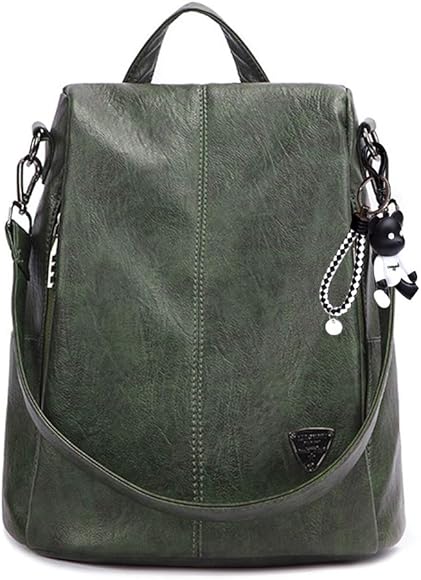 BUKESIYI Mujer Bolsos Mochila Niña Vestir Antirobo Pequeña Casual Bandolera Portatil PU Cuero Piel CCES78134