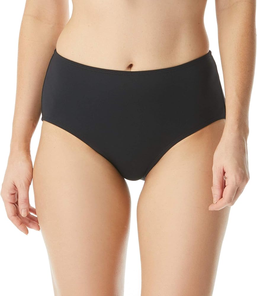 BEACH HOUSE Chloe High Waisted Bikini Bottom — Modest, Full Coverage Swimsuit Bottoms