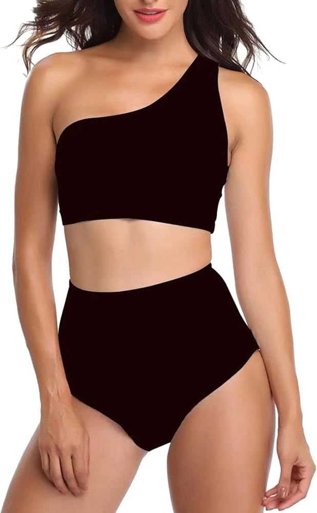 Women Swimsuits Tankini Bottoms Mom Swimsuits for Women Tummy Control Shorts Womens Swimsuit Cover Up Skirt Bl Black