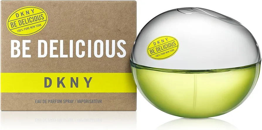 DKNY Be Delicious 100% Pure New York, Eau de Parfum pour Femme, Parfum Floral Longue Durée, Donna Karan New York, 50 ml