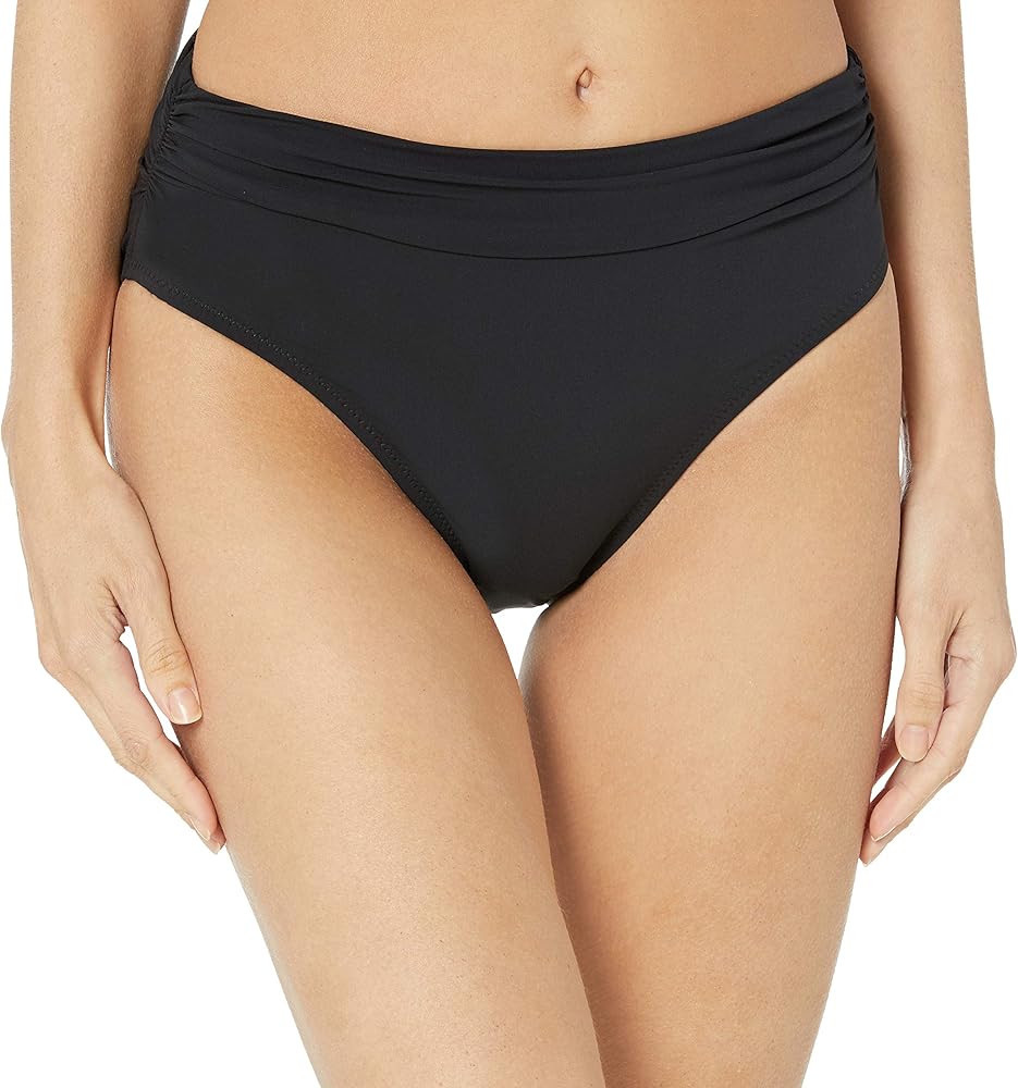 Profile by Gottex Women's Ruched High Waist Swimsuit Bottom