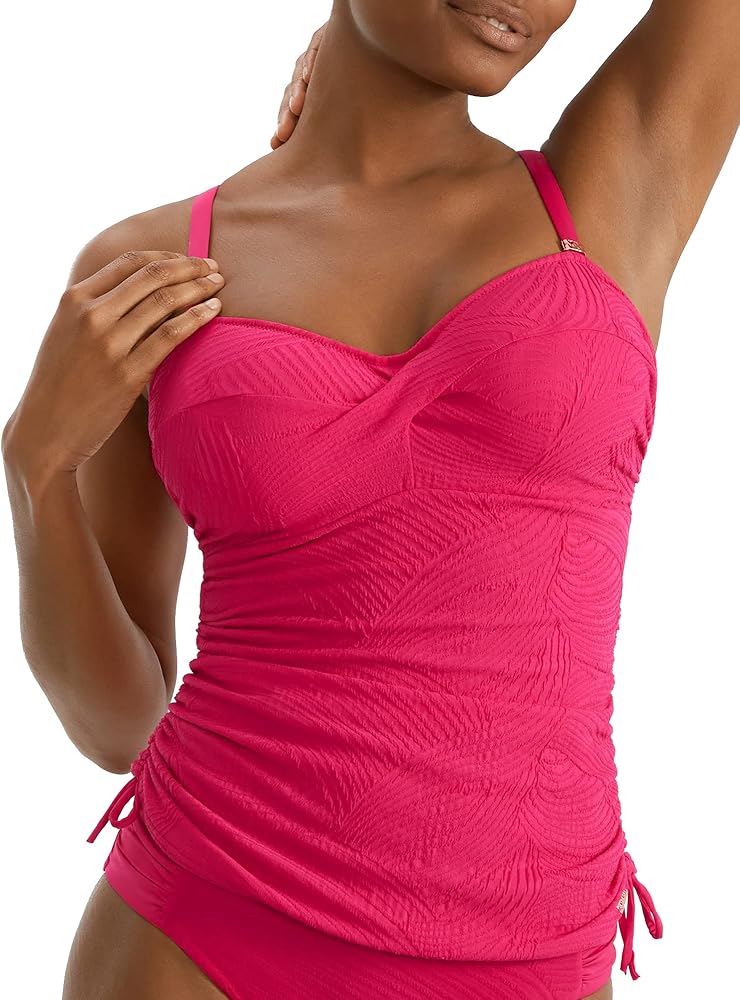 Fantasie Ottawa Twist Underwire Tankini Top 32F, Freesia