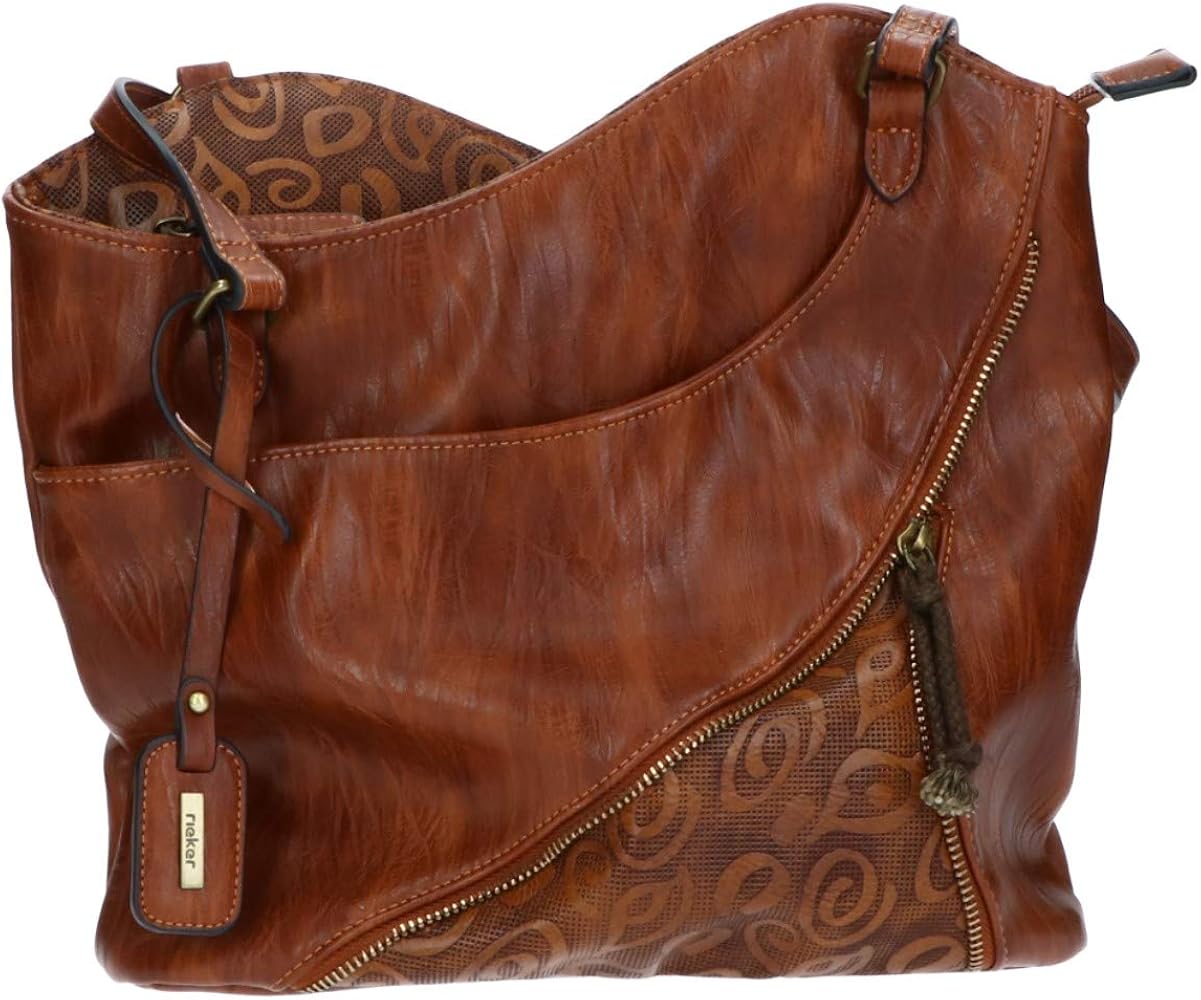 Rieker H1025-22, Bolso para Mujer, Brown, S