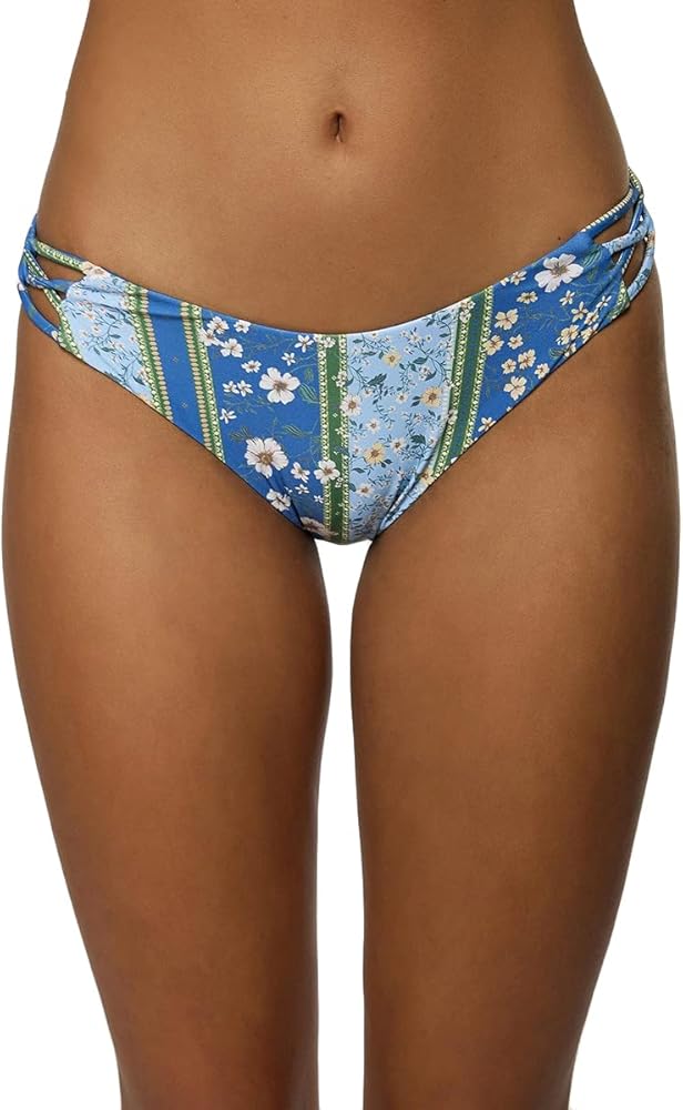 O'NEILL Womens Swim Penny Kaanapali Medium-Coverage Bikini Bottom Classic Blue