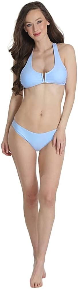 C&C California Swim Women's Standard Scoop Front High Leg Bottom