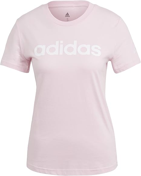 adidas Essentials Slim Logo T-Shirt Camiseta de Manga Corta Mujer (Pack de 1)