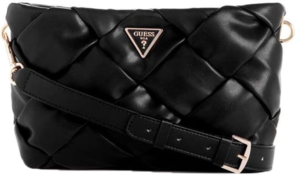 GUESS Zaina Crossbody, Cruzado con Cremallera Superior para Mujer, Talla única