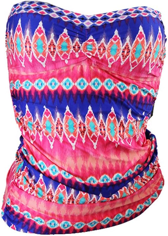 La Blanca Women's Printed Sandbar Tankini Top