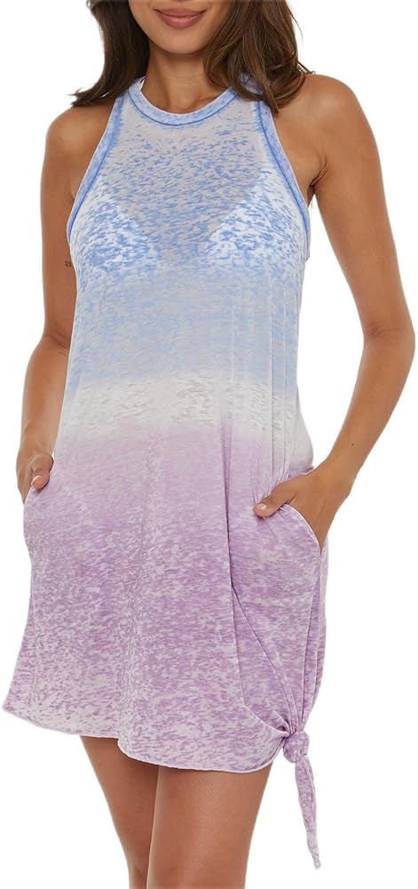 BECCA Date Ombre Dress, High Neck, Beach Cover Ups for Women