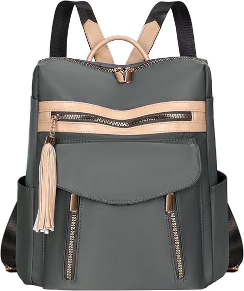 Leathario Bolso Mochila Hombro de Oxford para Mujer Escolar Mochilas Tipo Casual Moda para Señorita Diario