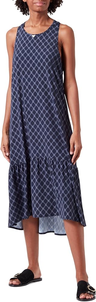 Emporio Armani Women's Long Dress Logo Print Cover-up