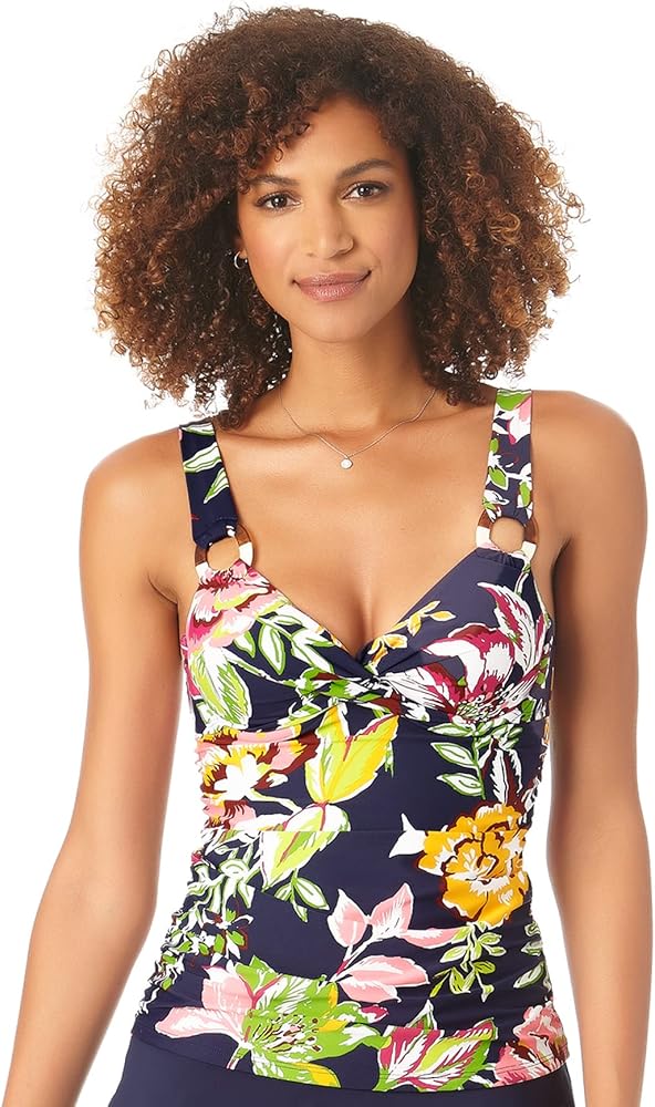 Anne Cole Ring Strap Underwire Tankini