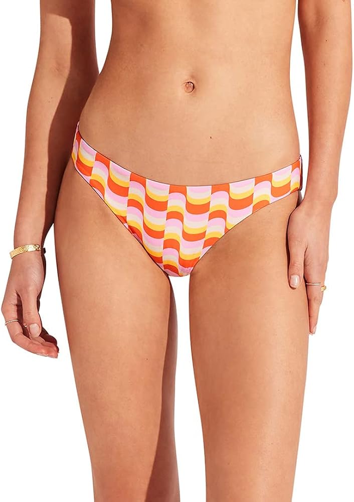 Seafolly Women's Standard Hipster Full Coverage Bikini Bottom Swimsuit