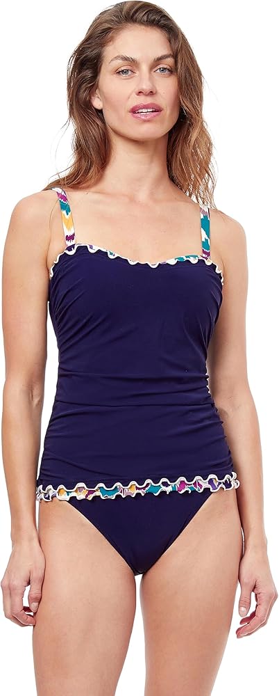 Profile by Gottex Women's Standard Echo D-Cup Tankini