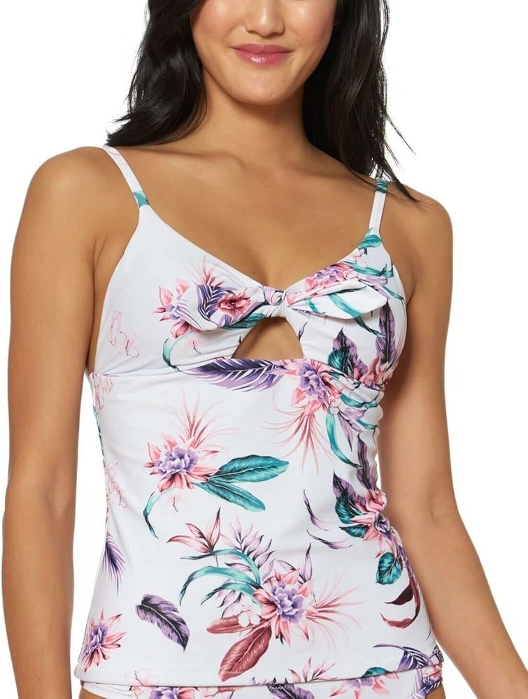 Jessica Simpson Women's Mix & Match Floral Print Swimsuit Separates (Top & Bottom)