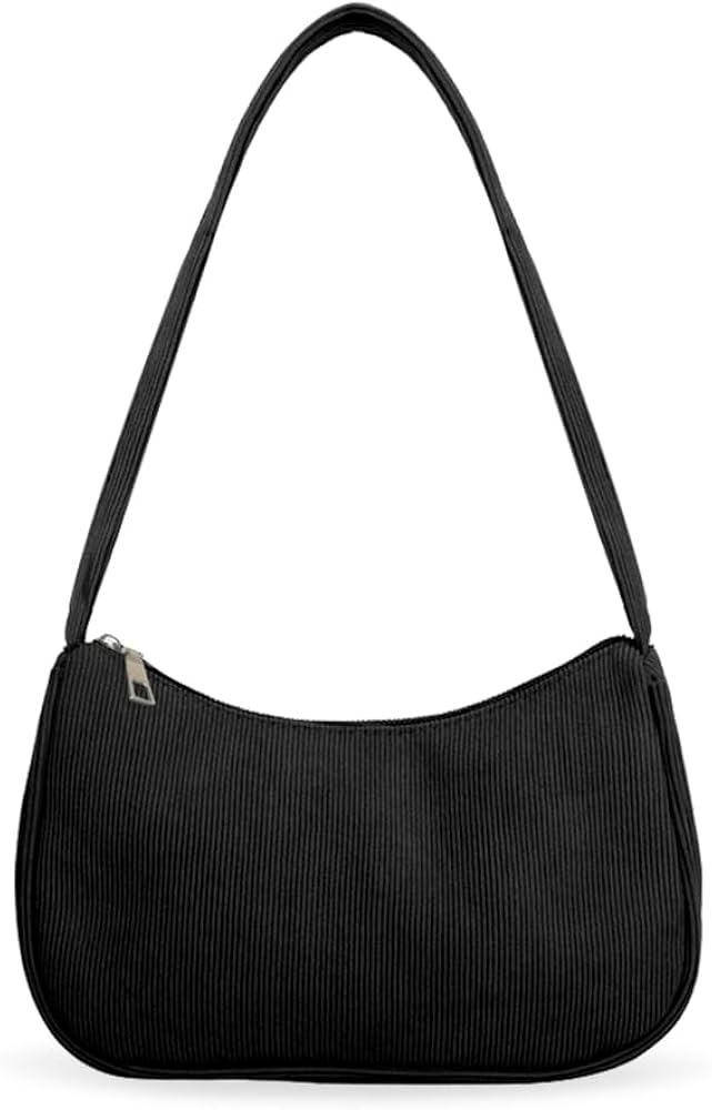 Ceihwa Bolso de Mano de Mujer Bolsa Y2k Moda Bolso Bandolera Vintage Años 90 Bolso Pequeño Hombre Retro Small Shoulder Bag Women Bolso de Axilas de Pana Bolsas Elegante Aesthetic Bolso de Hombro