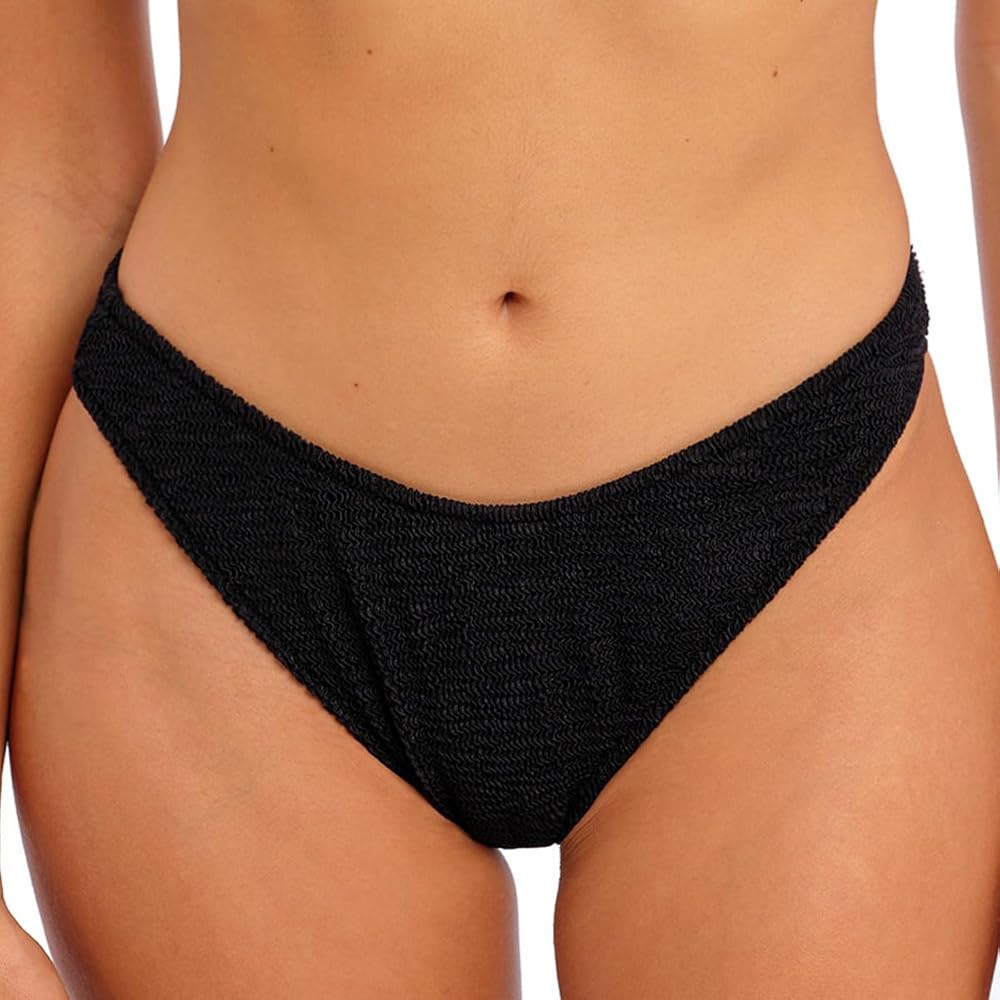 Freya Ibiza Waves Hi-Cut Bikini Bottom XL, Black