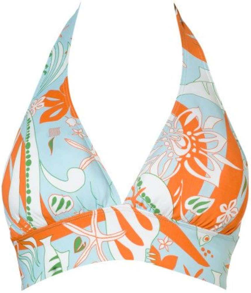 Carve Designs Maui Halter Top (Under The Sea, Extra Small)