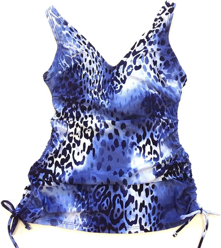 Croft & Barrow Women's Swimwear, Cheetah Animal Print Blue