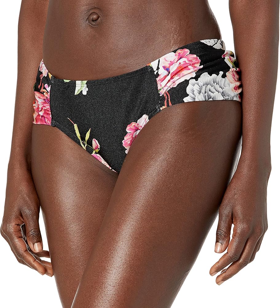 RACHEL Rachel Roy Women's Standard Bikini Bottom, Black, Large