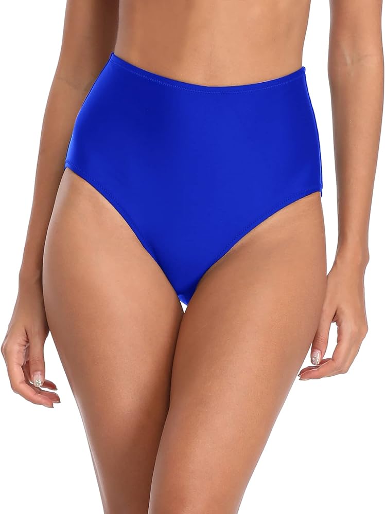 RELLECIGA Women's High Waisted Bikini Bottom