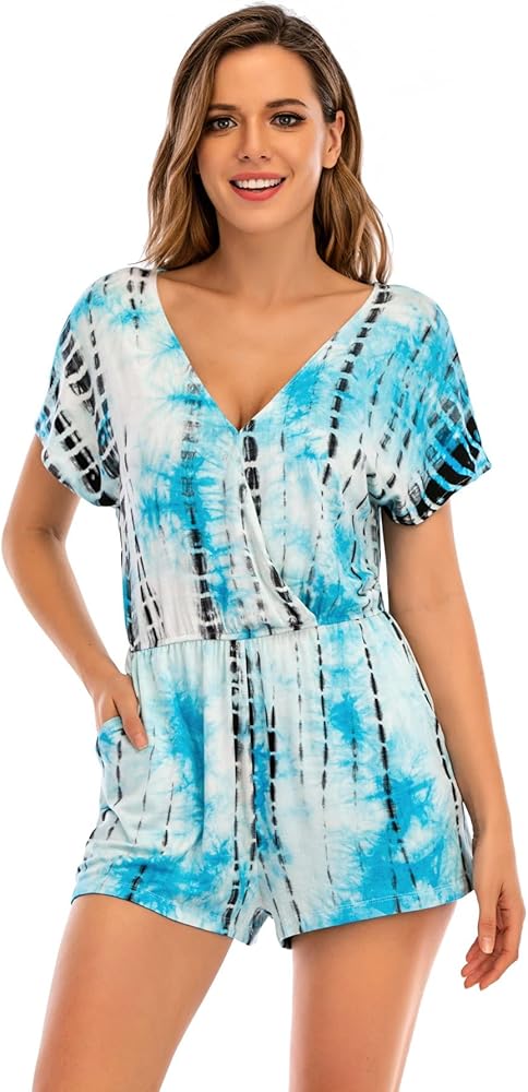 Lucky Brand Womens Beach Wave Romper Coverup