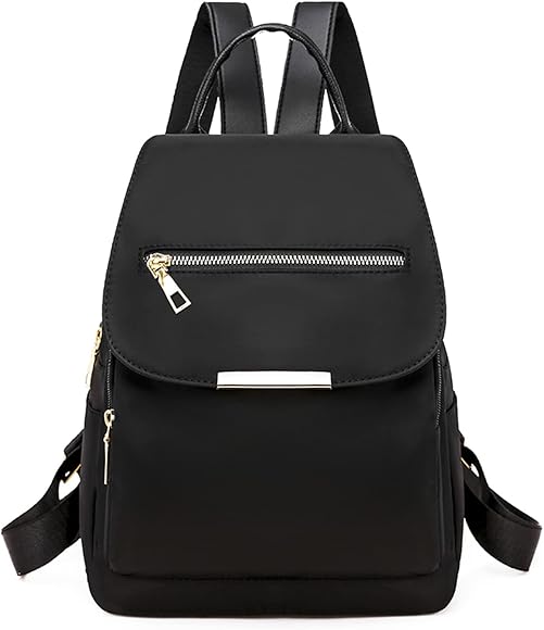 Bolso Mochila Mujer Antirrobo, Moda Portatil Bandolera Mochilas Casual Regalo Bolsos Grande Impermeable Niñas Escolares Bolsa para School Viaje - Negro