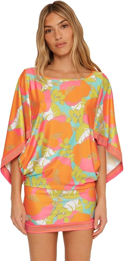 Playa De Flor Tunic, Multi, XL