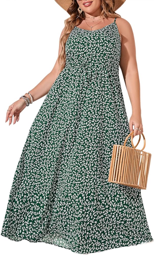 Sexy Maxi Dress Summer Dresses for Women Sleeveless Causal Plus Size Floor Length Long Sundresses