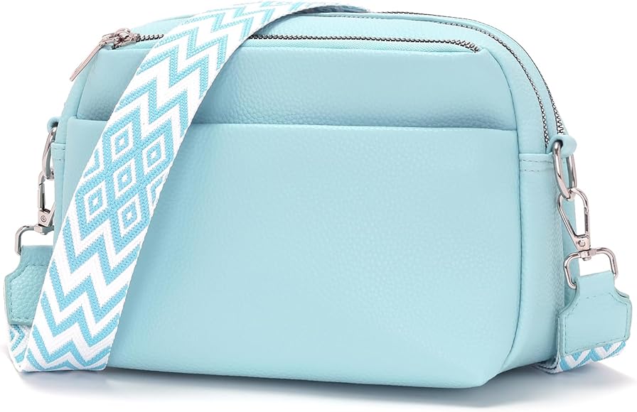 Zyig bolso mujer bolso bandolera bolso de mujer bolsa mujer bolsos mujer bandolera Breitem Schultergurt 8 fächern