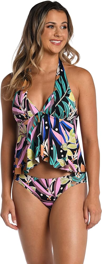 AMAVI Women's Halter Tankini Swimsuit Top