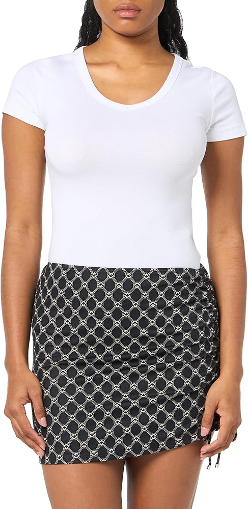 Emporio Armani Women's Skirt Pareo Jacquard Monogram Cover-up