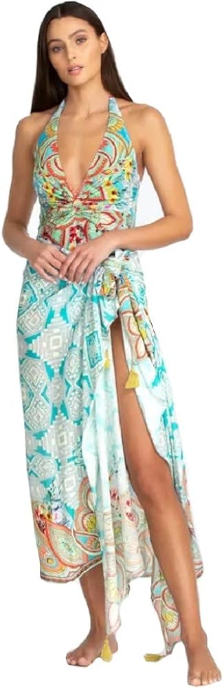 Johnny Was Clara Sarong - CSW4922-U (Multi, L/XL)