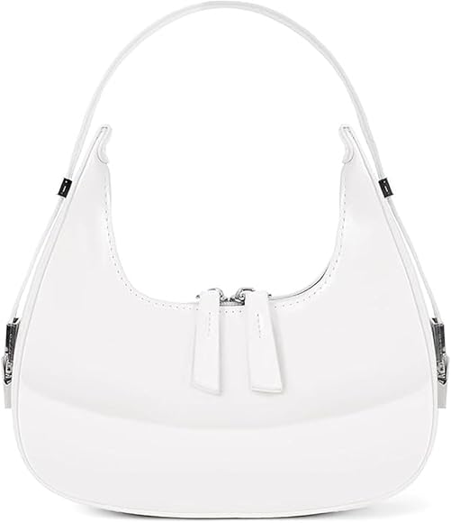 YingStar Bolso de Mano Mujer Fiesta Bolso Pequeño Piel Bolso de Hombro Mujer Movil Bolso Bandolera Pequeña Bolsa Mujer Verano Bolso Media Luna Dumpling Boda Ceremonia Cuero Bolsos Cartera