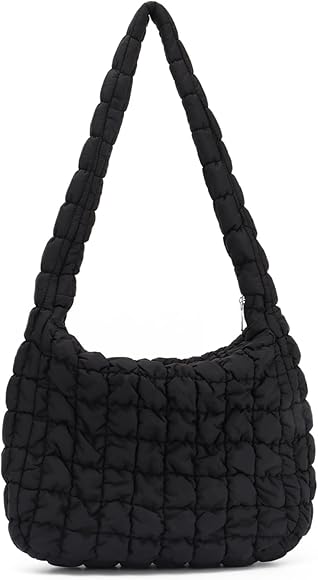 SUTUKU Bolso Grande Acolchado Monedero Acolchado para Mujer Crossbody Bolso Acolchado de algodón para el Hombro