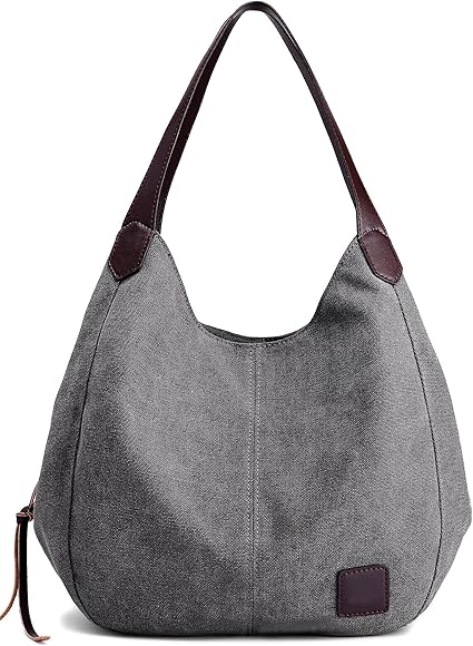 DCCN Bolso de lona, bolsa de señora, shopper bag, bolso de hobo