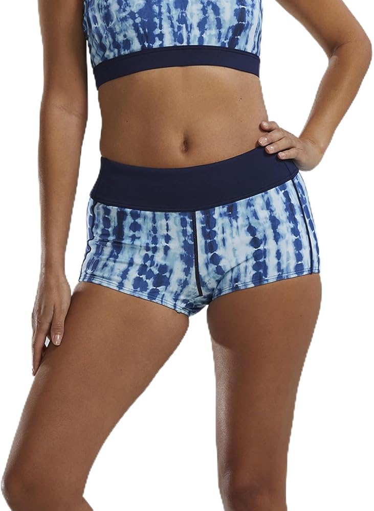 TYR Women's Ophidian Casey Boyshort Bikini Bottom