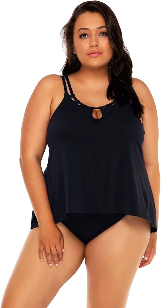 Sadie Tankini Women's Swimsuit Top with Soft Cups